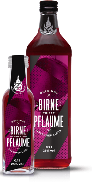 Original Dresdner Birne-Pflaume Likör