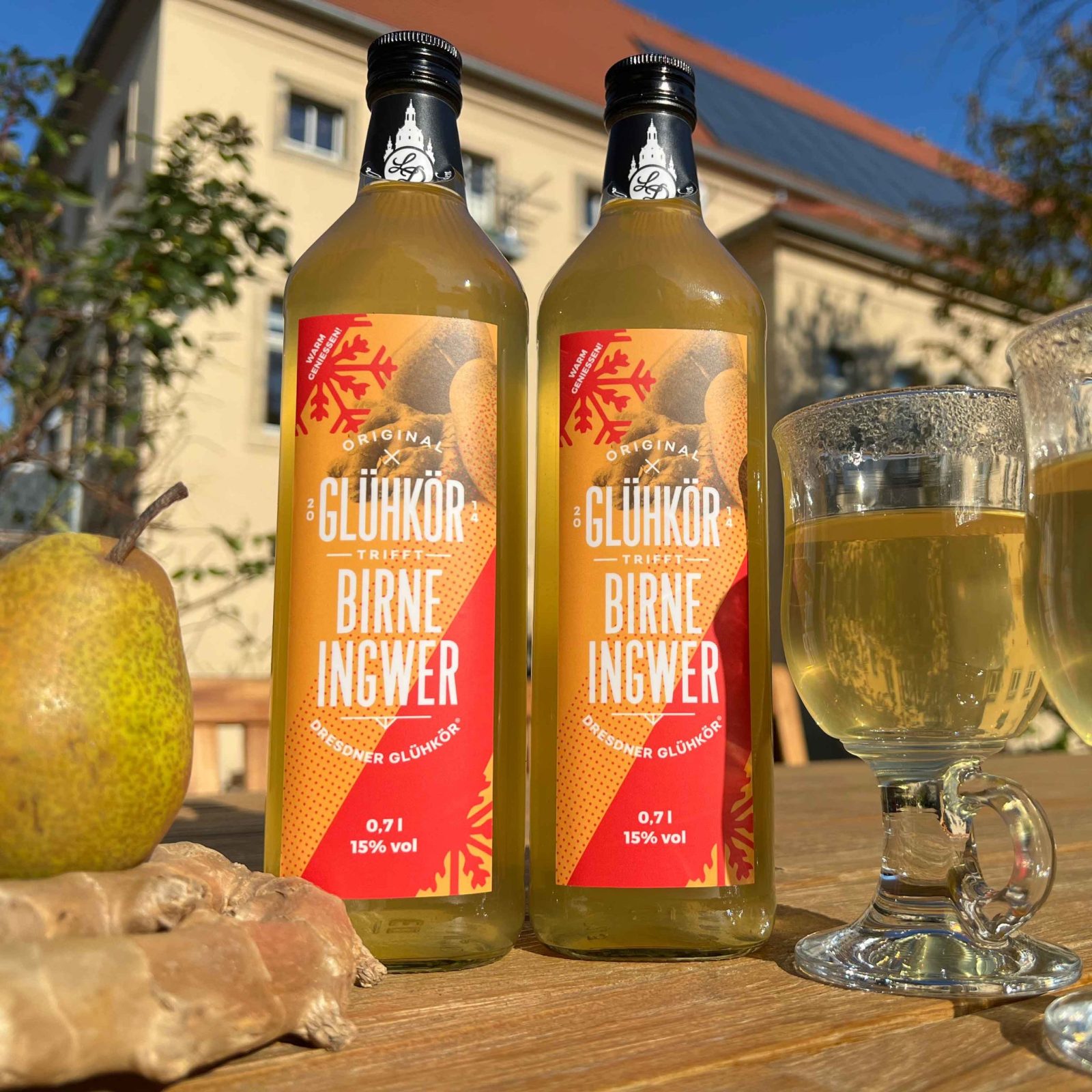 Glühkör-Birne-Ingwer